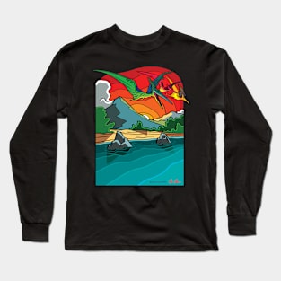 Prehistoric Dawn Petrodactyl T-Shirt Long Sleeve T-Shirt